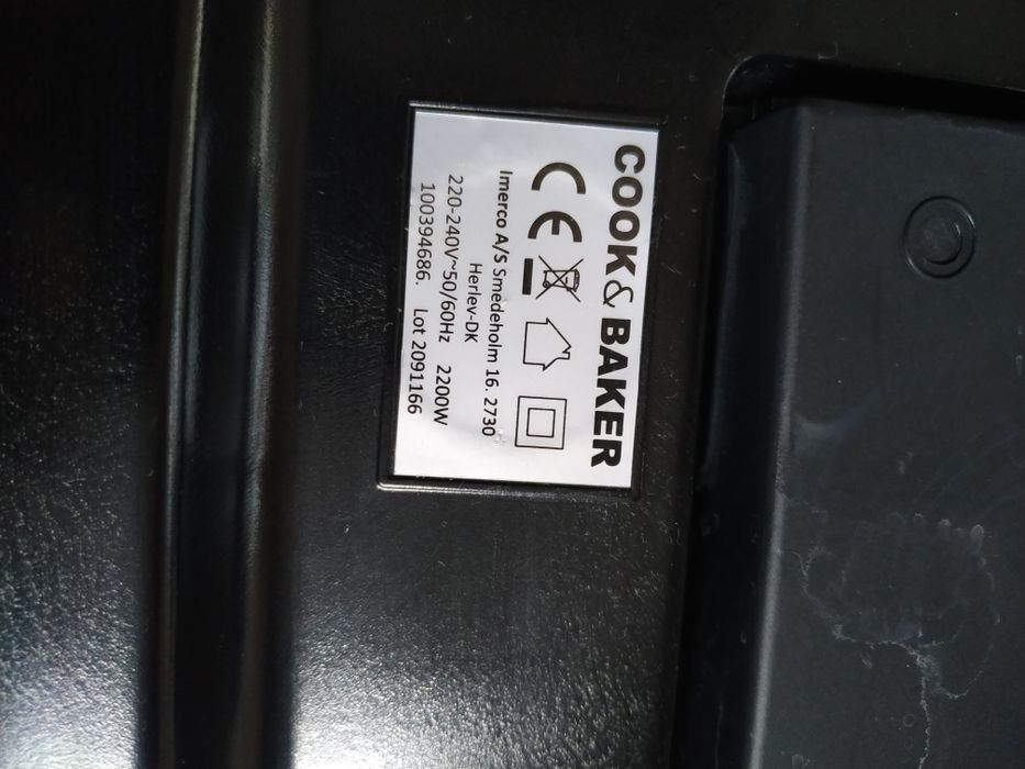 Електрогриль контактний Cook&Baker Данія