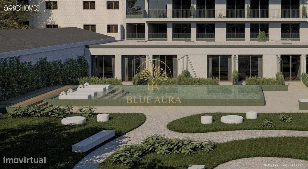 Apartamento T1 Duplex com Terraço e Piscina
