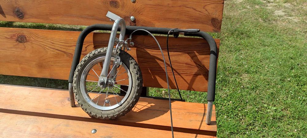 Rowerowa przyczepka riksza