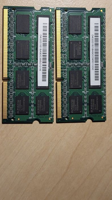 Оперативная память для ноутбука 2Gb DDR3 1333MHz