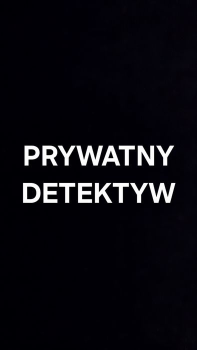Prywatny Detektyw. Skuteczność i Dyskrecja. Zdrady, obserwacje, osint