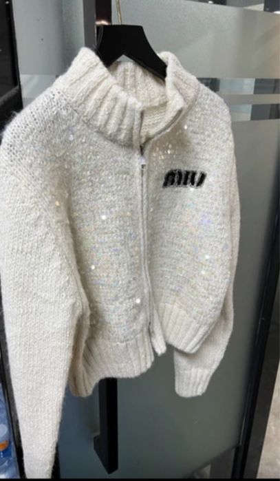 Кофточка на змейке Miu Miu
