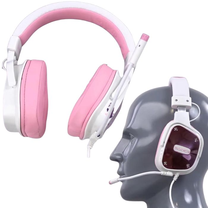 Słuchawki komputerowe przewodowe z mikrofonem