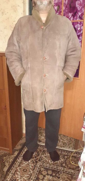 дубленка мужская из овчины XXL, Турция