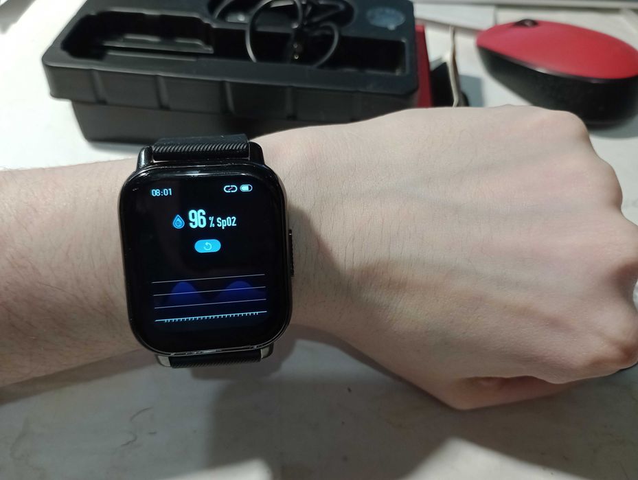 Смарт-годинник Zeblaze Btalk Black