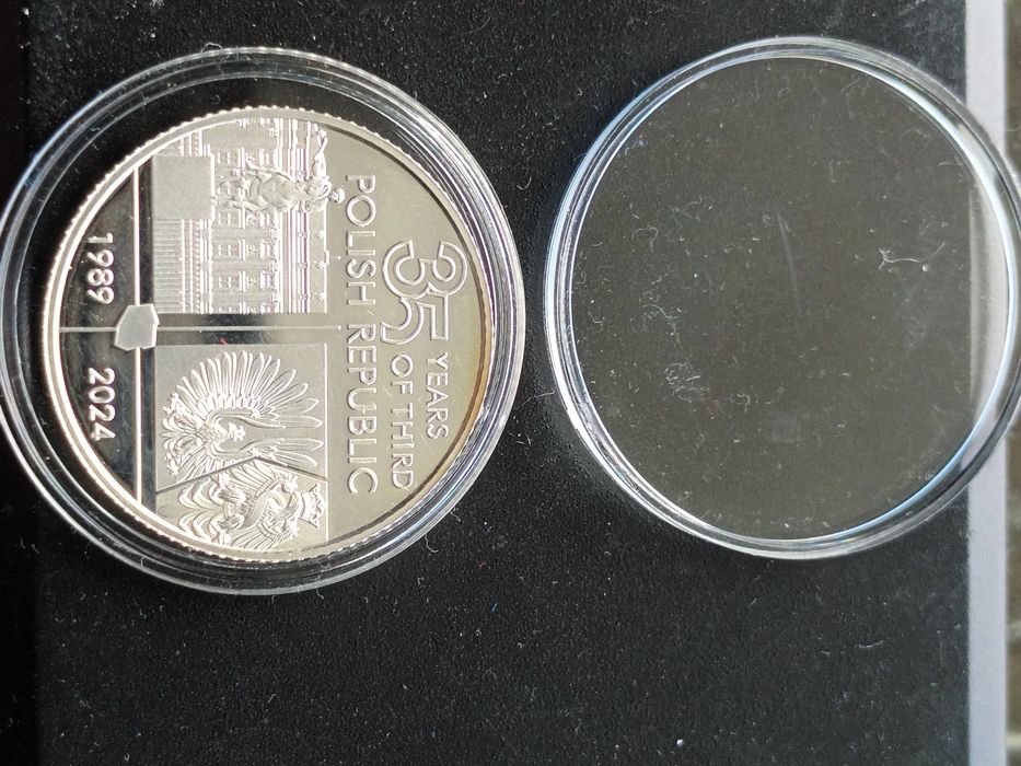 Srebrne monety kolekcjonerskie