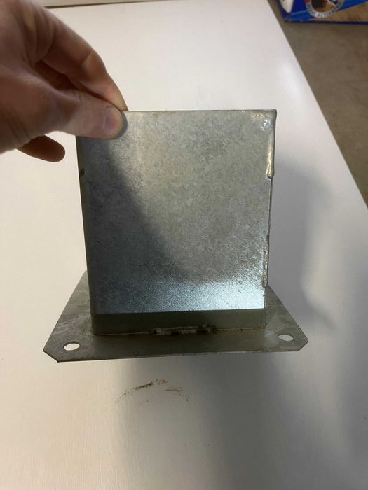 Podstawa słupa / kotwa do kantówki 12x12 cm NOWA