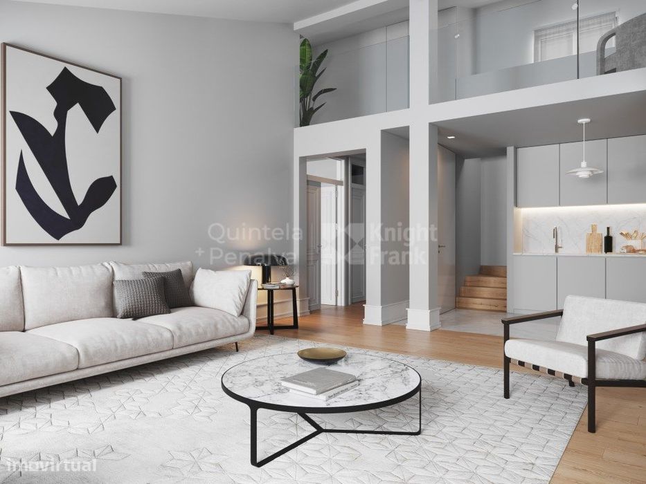 Apartamento T0 com vista rio, no coração do Chiado, Lisboa
