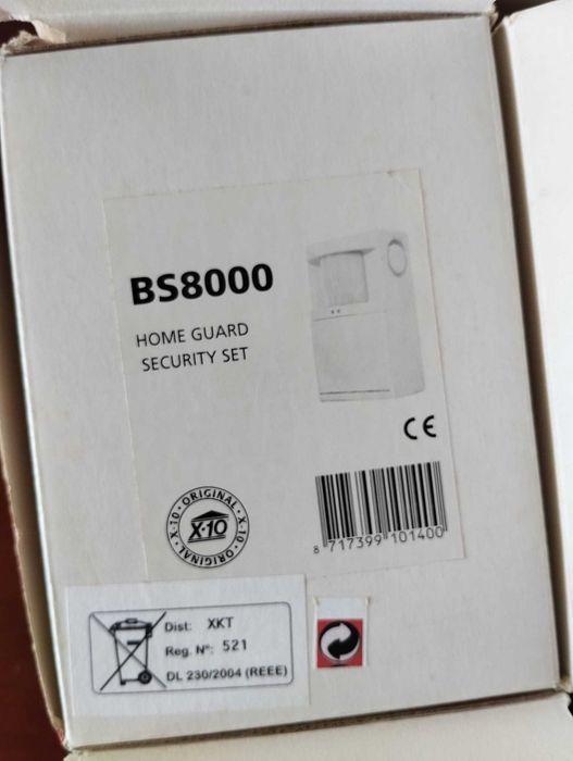 Kit Alarme Homeguard MS8000 - Tele Segurança