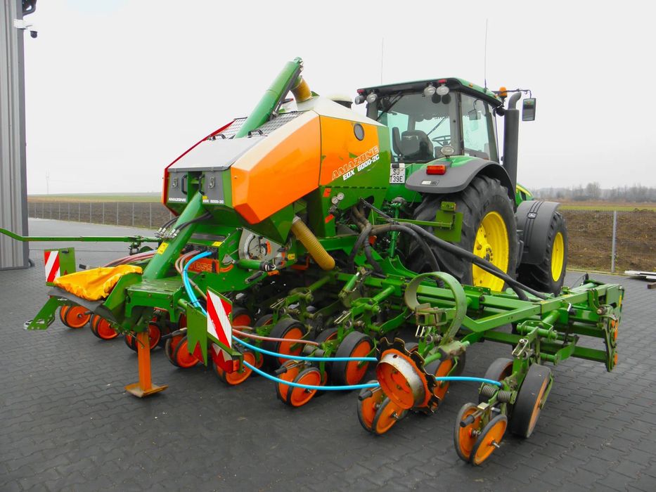 Amazone EDX 6000-2C Xpress 8 rzedowy, Nie Malowany, Stan Bardzo Dobry