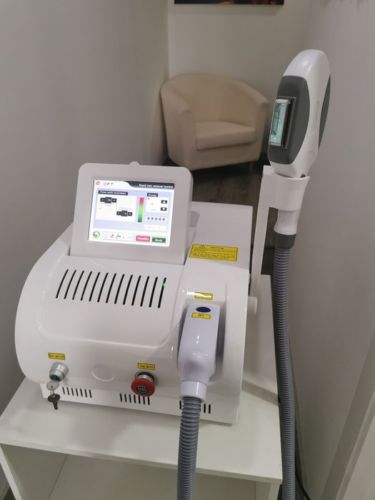 Depilação definitiva IPL SHR Semi-Nova