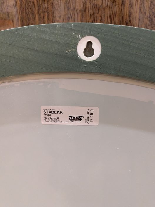 Espelho redondo STABEKK verde IKEA 75cm