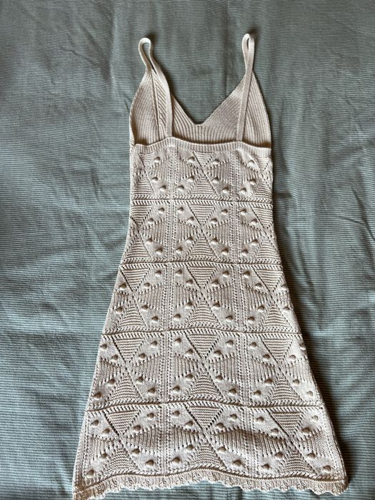 Vestido de crochet