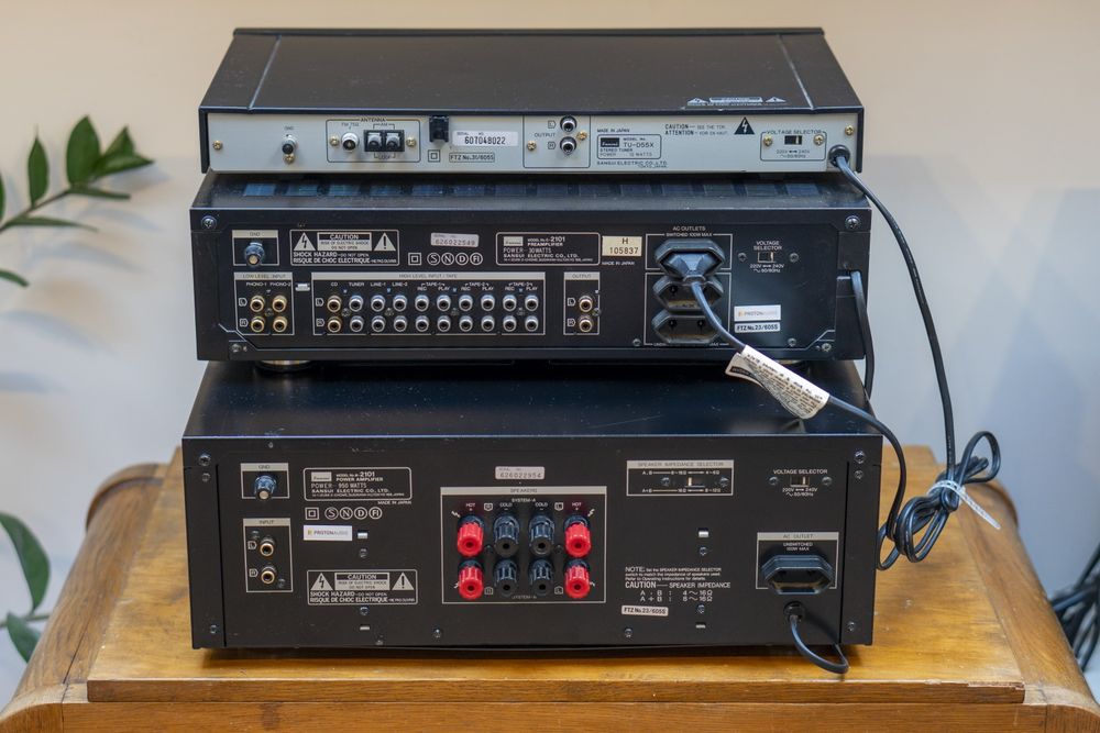 Zestaw Sansui B-2101 + C-2101 + TU-D55X (po serwisie)