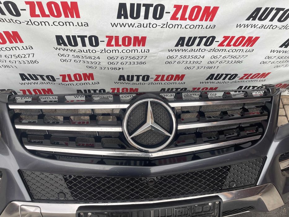 Бампер передній Mercedes ML W166 2011-2015 (755)
