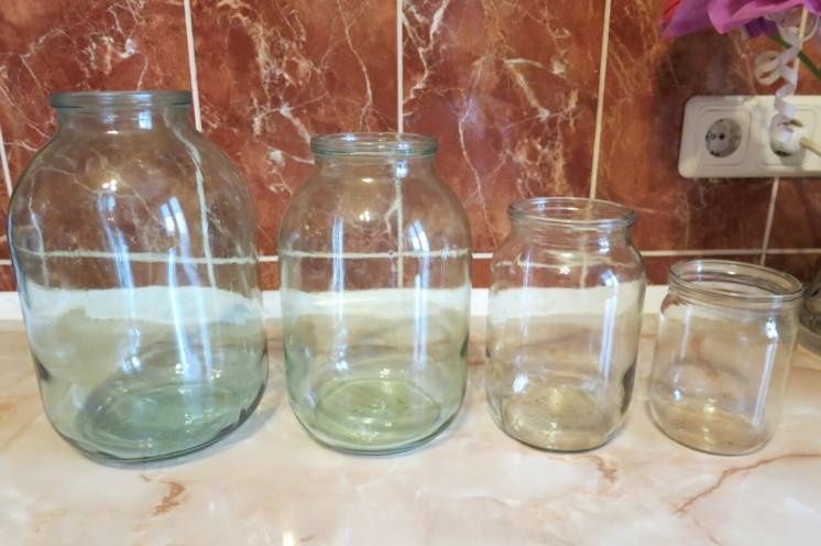 Банки стеклянные