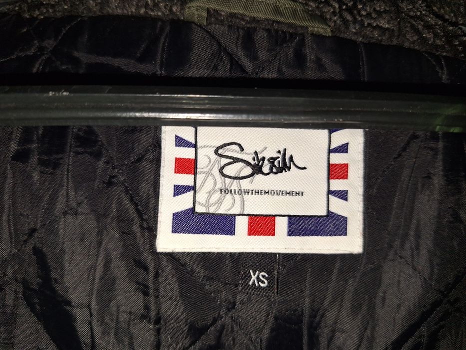 Oryginalna alaska siksilk S kurtka męska futerko