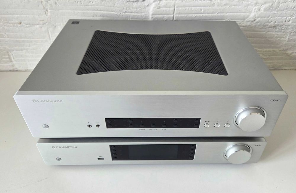 Zestaw stereo CAMBRIDGE AUDIO CXA-80 + CXN v2