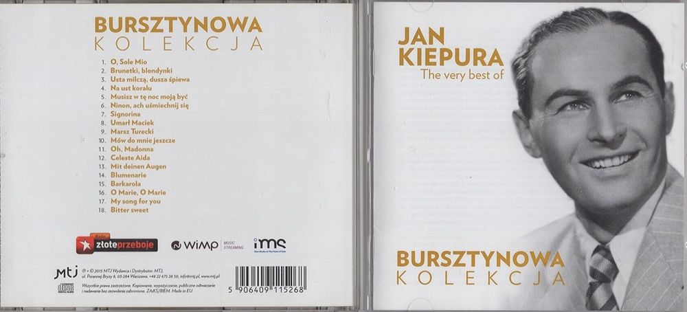 Jan Kiepura - The Very Best Of - CD
