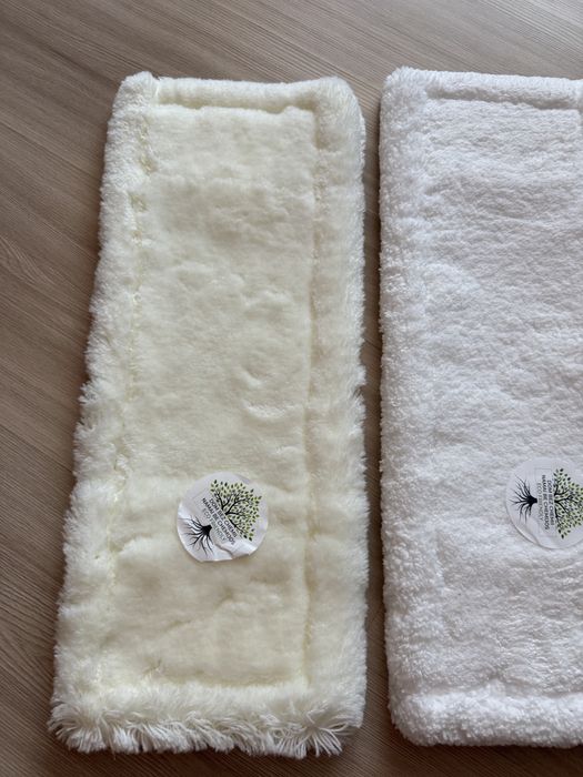 Stopa podłogowa do mopa Raypath,poduszka do Raypath, beżowa do drewna, biała do płytek, biała nova