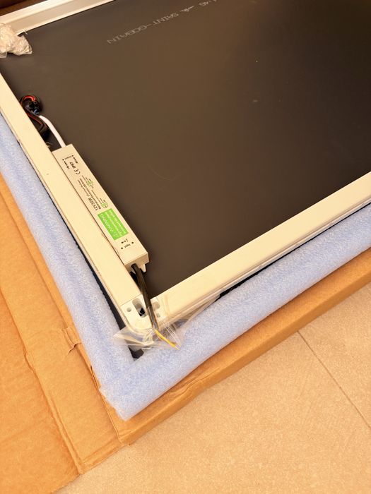 Espelho com luz led 70x80
