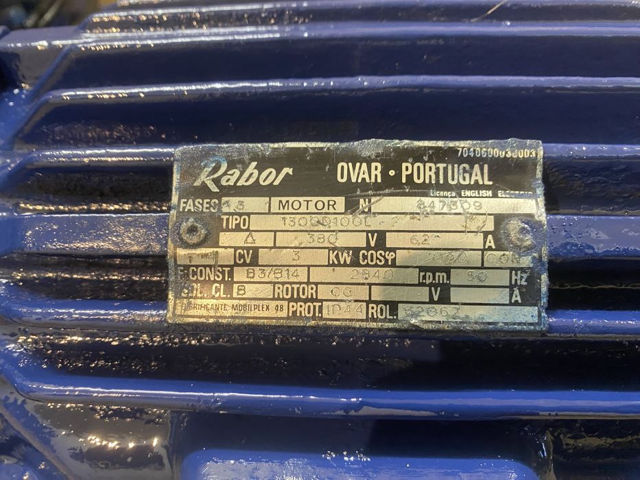 Motores com e sem Bombas. Semi-Novos