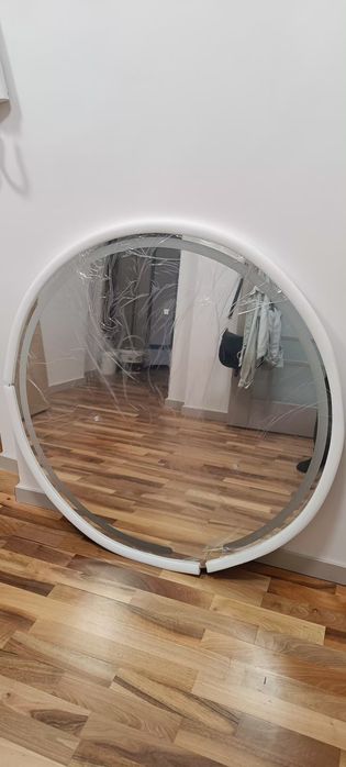 Lustro łazienkowe Rea Lustro ścienne LED 100cm Modern
