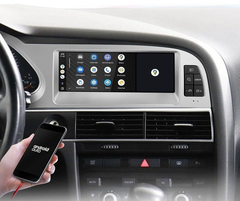 Audi A6 C6 – Radio Android 8,8” CarPlay