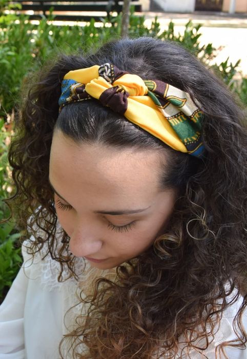 Fita para cabelo personalizável