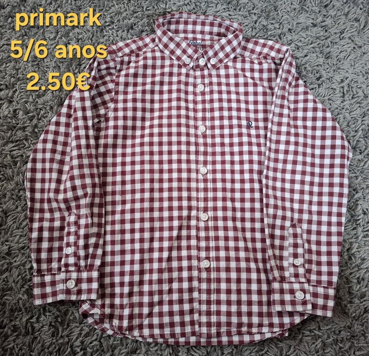 Camisa menino 5/6 anos