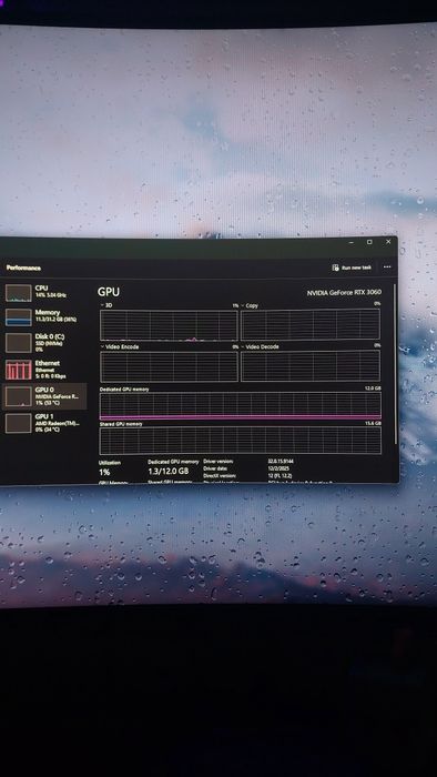 Pc gaming/trabalho rtx3060 12gb / 32gb ram