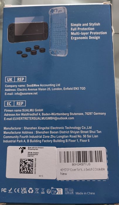 Proteção nintendo switch 2