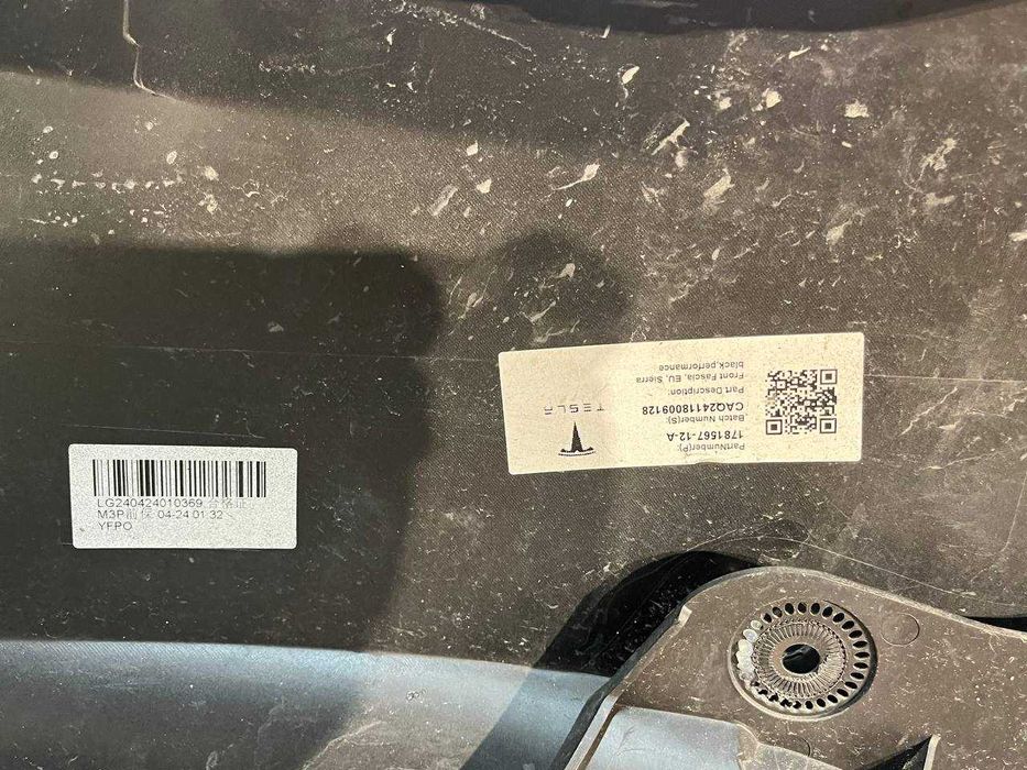 Бампер Tesla Model 3 2024 Highland Performance 1781567-28-А