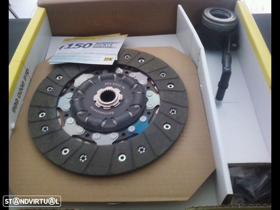 kit embraiagem com volante LUK vw golf IV 4 1.9 TDI 115 cv AJM (NOVO)