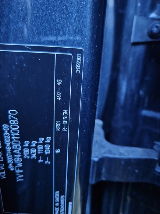 Próg  nakładka volvo v70 III