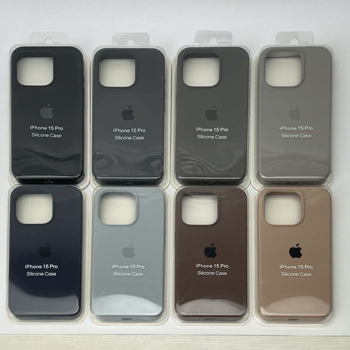 Silicone case iPhone 15 PRO / 15 PRO MAX чехол на айфон 15 про макс