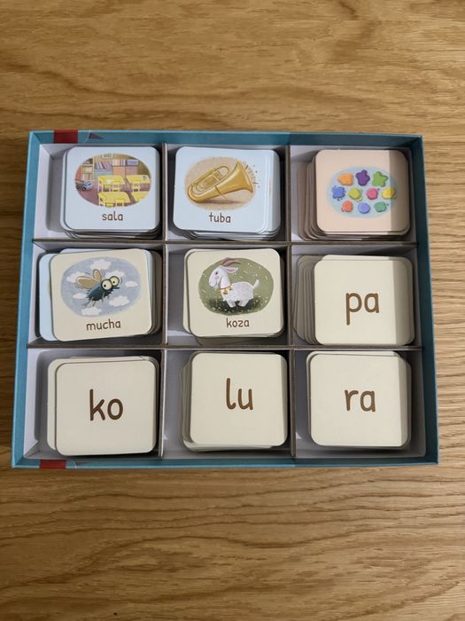 Feluś i Gucio grają w sylaby gra edukacyjna