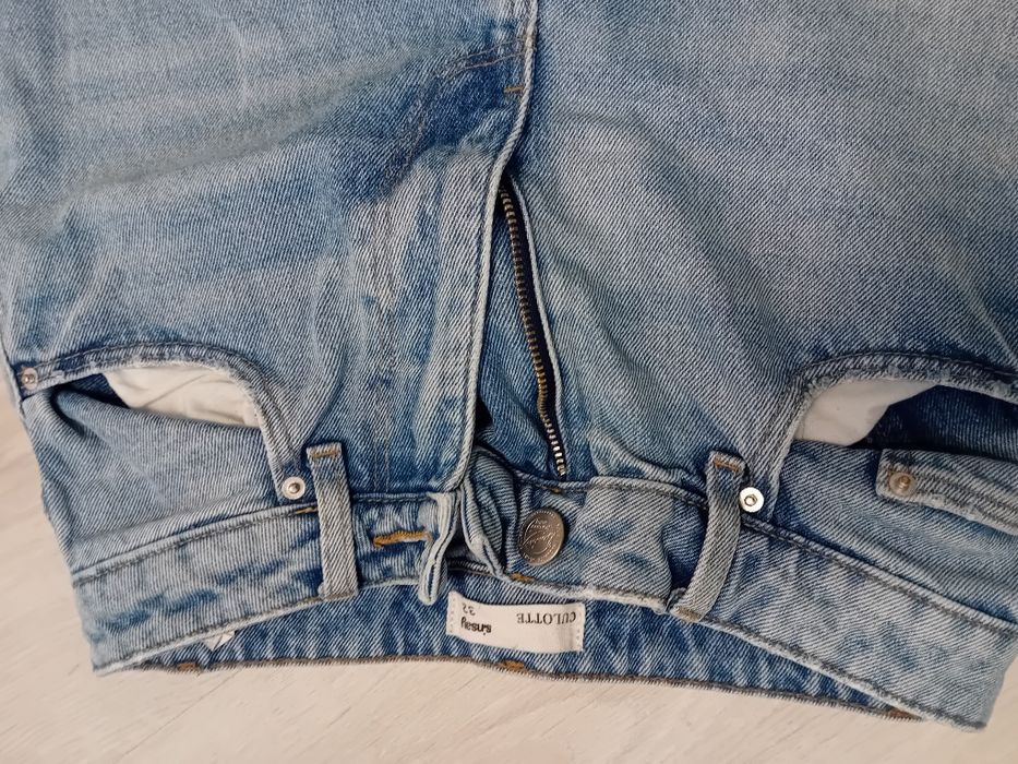 #Sinsay spodnie szerokie nogawki jeansowe dżinsowe 32