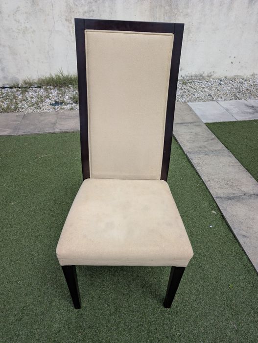 Conjunto de 6 cadeiras de sala de jantar
