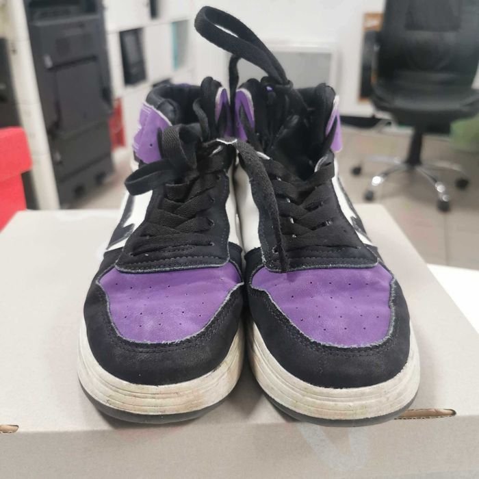 Biało- fioletowe Sneakersy buty dziewczece 36 wkładka 23,5cm