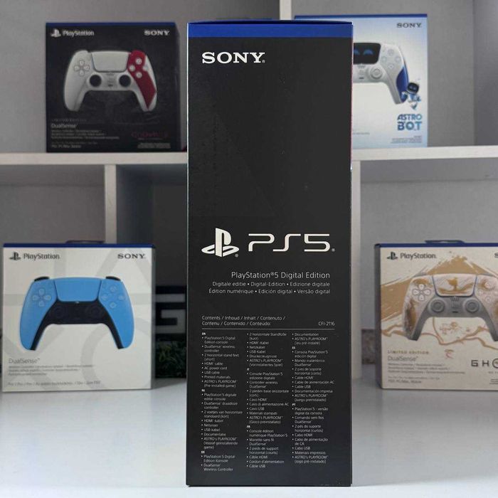 Консоль Sony PS5 Slim Digital Edition 825GB Нова Приставка