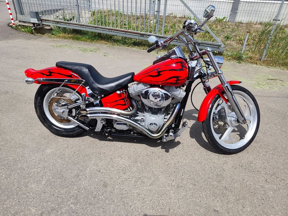 Harley-Davidson Custom FXST Big Dog Softail Super Glide Custom Dyna  Road  Haritage  Wild