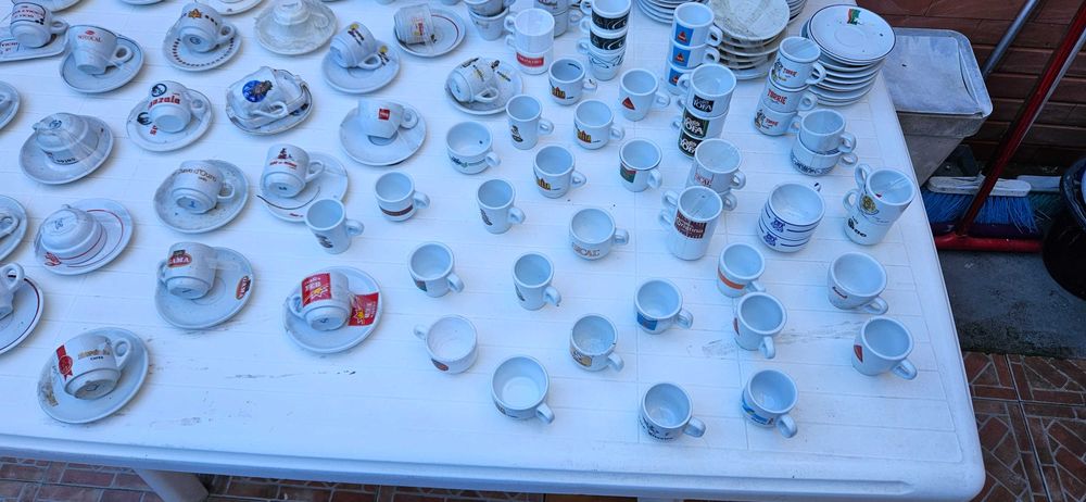 Chávenas café para colecionar