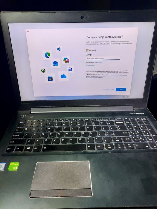 Laptop Lenovo Ideapad 510/W11/8GB/500GB SSD/940MX 4GB/I5-7200U/FHD