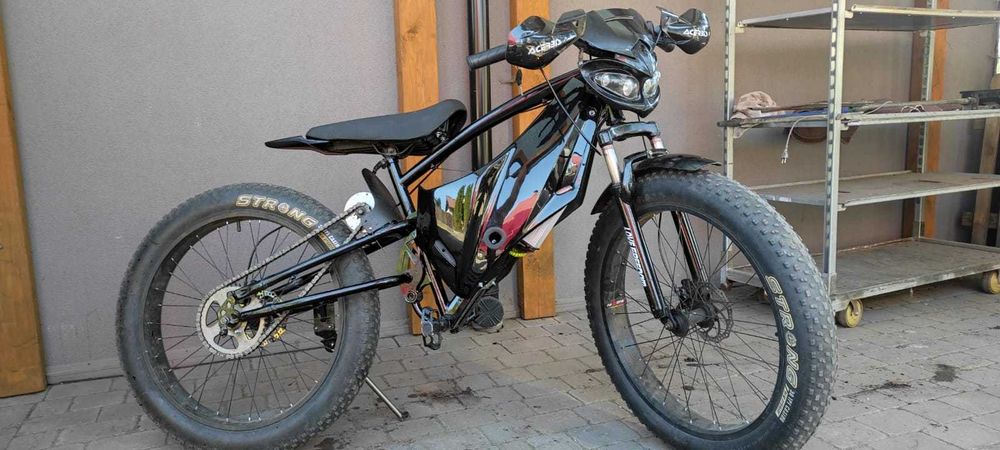 Motorower Elektryczny (przerobiony)