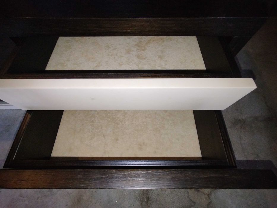 Mobília de quarto de casal completa em madeir maciça