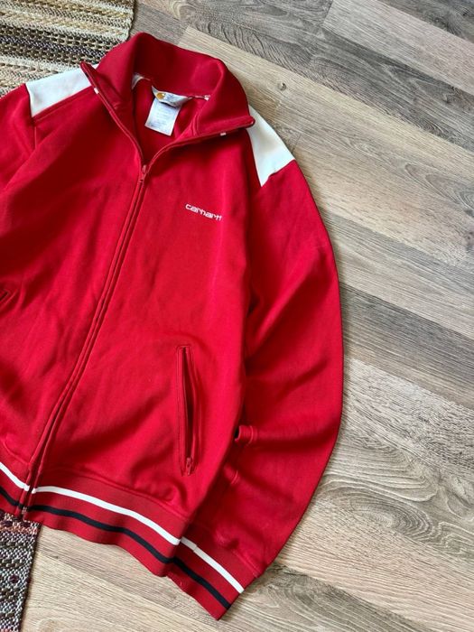 Carhartt red zip