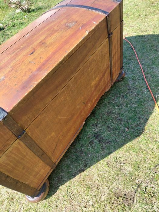 Skrzynia drewniana antyk 1830 rocznik