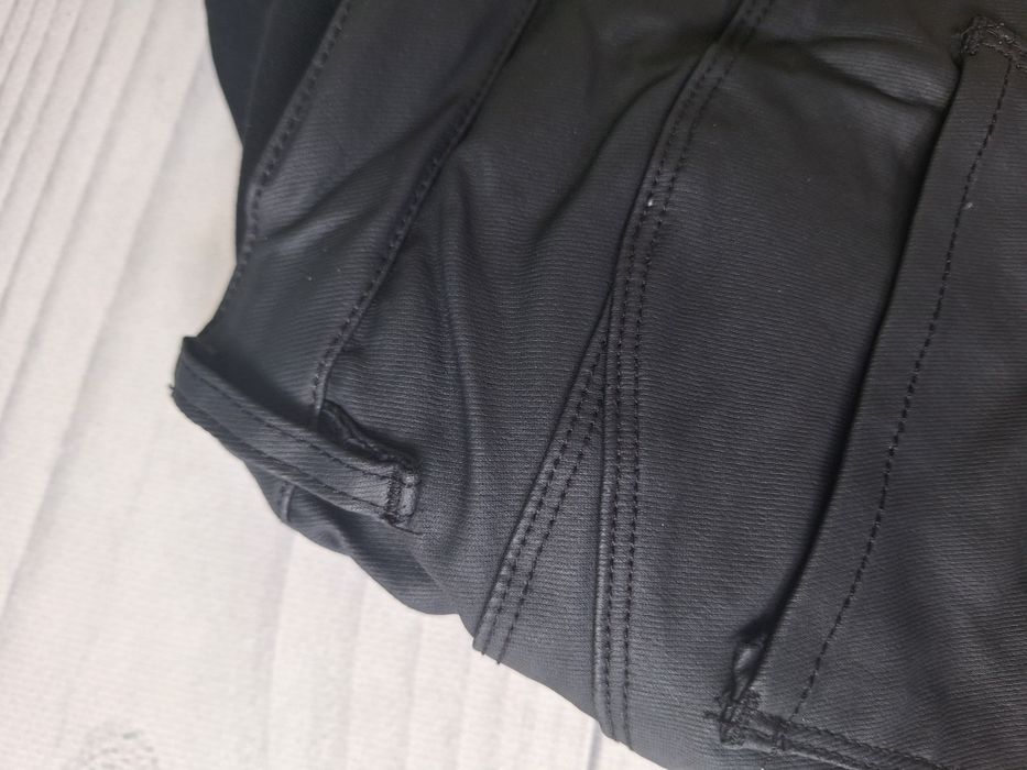 Штани екошкіра для вагітних розмір М