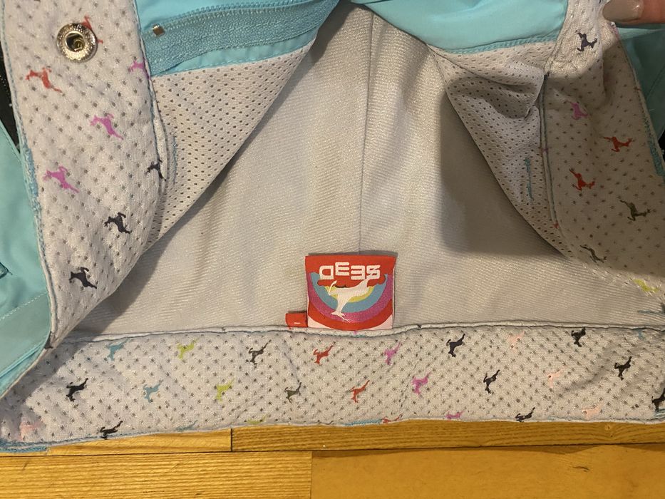 Костюм лижний жіночий S-M  балаклава+рукавиці в ідеальн стані